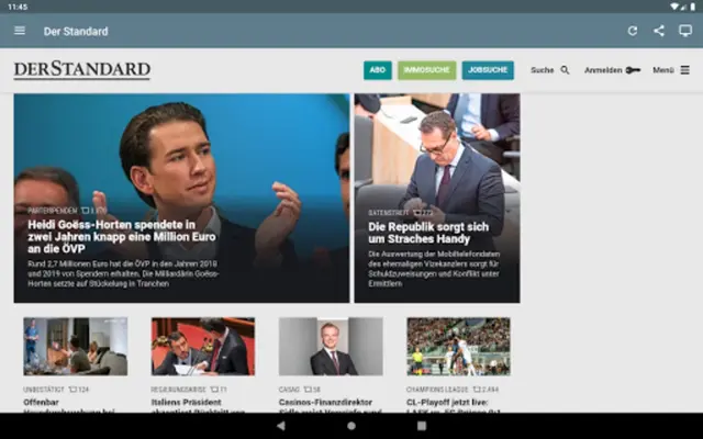Österreich Zeitung android App screenshot 0