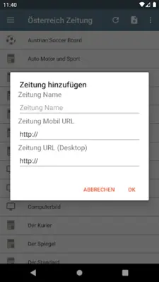 Österreich Zeitung android App screenshot 19