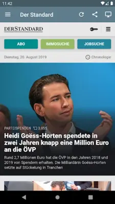 Österreich Zeitung android App screenshot 20