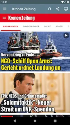 Österreich Zeitung android App screenshot 21