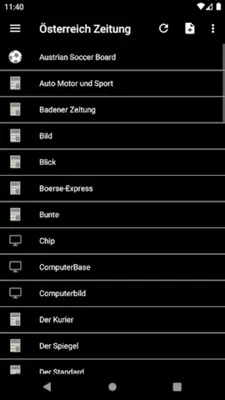 Österreich Zeitung android App screenshot 22